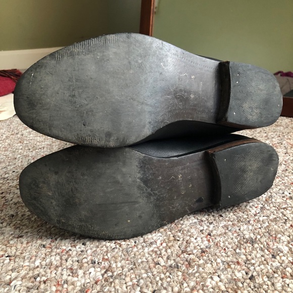 Black Leather Riding Boots - Picture 3 of 9